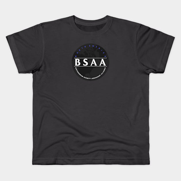 BSAA Kids T-Shirt by aquaticform